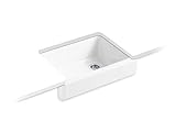 KOHLER K-6486-0 Whitehaven Farmhouse Self-Trimming Undermount...