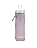 Brita 20 Ounce Sport Water Bottle with Filter - BPA Freee, Lilac