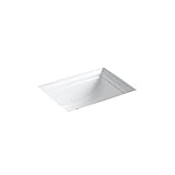 Kohler K-2339-0 Memoirs Undercounter Lavatory, White, 5' To 6'