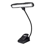 Rechargeable Clip-on Music Stand Orchestra Light- 10 Bright LEDs-...
