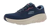 Skechers Men's D'lux Walker 2.0 Swave Walking Shoes, Navy/Blue, 12 4E