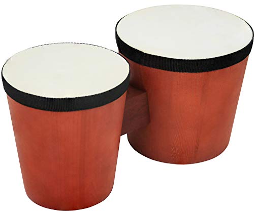 Click N' Play Percussion Bongo Drum Set for Beginners Kids and Adults,...