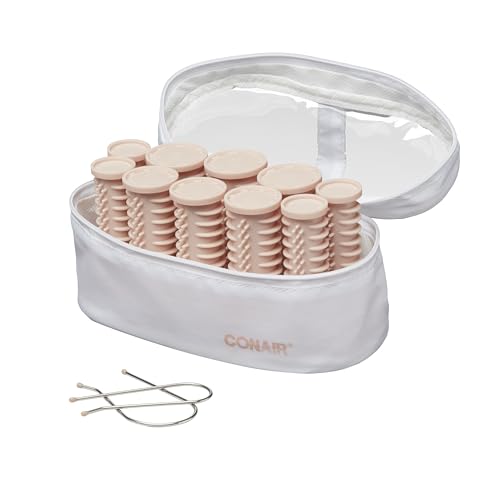 Conair Instant Heat Compact Hot Rollers for Long, Medium, and All Hair...