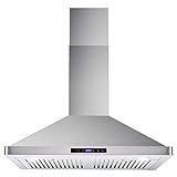 Cosmo 63175S 30 in. Wall Mount Range Hood with Ductless Convertible...