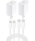 XCENTZ Phone Charger, MFi Certified Lightning Cable iPhone Charger...