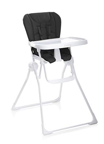 Joovy Nook High Chair, Compact Fold, Swing Open Tray, Black