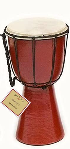 B.N.D TOP Drum Djembe is a Rope goat skin Covered Goblet African Drum...