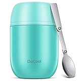 DaCool Insulated Lunch Container Hot Food Jar 16 oz Stainless Steel...