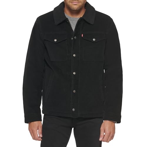 Levi's mens Corduroy Sherpa Lined Trucker (Standard and Big & Tall)...