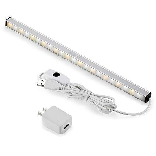 ASOKO Dimmable LED Under Cabinet Lighting, Memory Function, 12inch,...