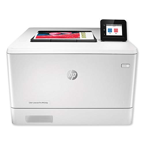 HP Color LaserJet Pro M454dw Printer (W1Y45A) ,White