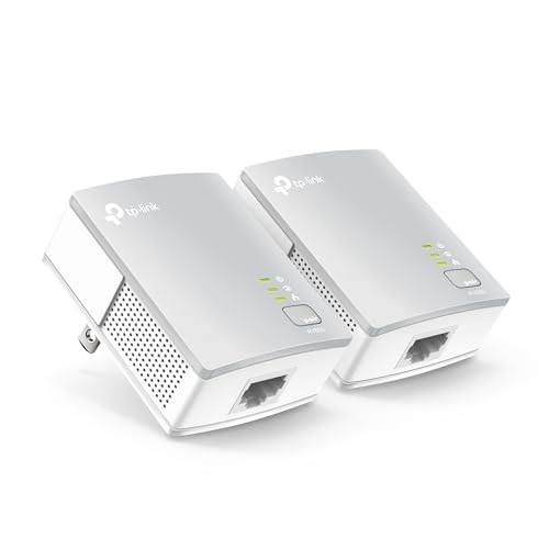 TP-Link AV600 Powerline Ethernet Adapter - Plug&Play, Power Saving,...