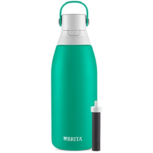 Brita Insulated Filtered Water Bottle with Straw, Christmas Gift and...