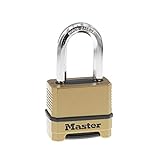 Master Lock Outdoor Combination Lock, Heavy Duty Weatherproof Padlock,...