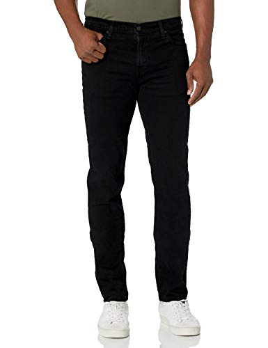 Levi's Men's 511 Slim Fit Jean, Black - Stretch, 32W x 30L