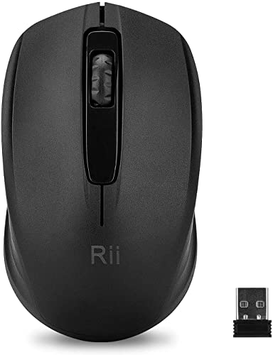 Rii Wireless Mouse 1000 DPI for PC, Laptop, Windows,Office Included...