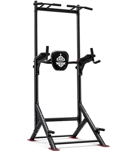 Sportsroyals Power Tower Pull Up Dip Station Assistive Trainer...