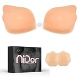 Niidor Adhesive Bra Strapless Sticky Invisible Push up Wing-Shape...