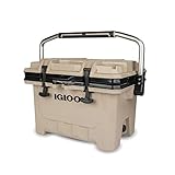 Igloo 24 qt IMX Lockable Insulated Ice Chest Injection Molded Cooler,...