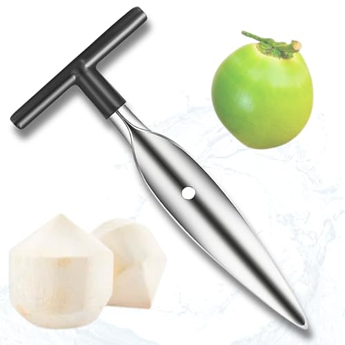 S STORD® Coconut Opener Tool - Coconut Knife Hole Maker for Fresh...