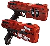 Hasbro - Rival Deadpool Kronos XVIII-500 Blasters (2-Pack) - Red And...