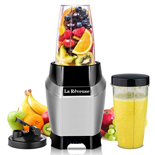 La Reveuse Blender for Making Shakes Smoothies 600 Watts with 20 oz...