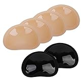 Silicone Bra Inserts Lift Breast Inserts Breathable Push Up Sticky Bra...