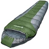 Bessport Mummy Sleeping Bag | 15-45 ℉ Extreme 3-4 Season Sleeping...