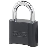 Master Lock 178D Set Your Own Combination Lock, 1 Pack, Black