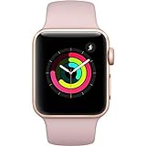 Apple Watch Series 3 (GPS, 38MM) - Gold Aluminum Case with Pink Sand...