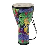 Remo KD-0608-01 Kids Percusson 8' Djembe Drum, Rain Forest