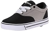 Heelys unisex-child Launch Skate Shoe, Grey/Black, 2 M US Little Kid