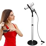 HLGOLDLUO Hair Dryer Stand, 360 Degree Rotating Lazy Hair Dryer Stand...