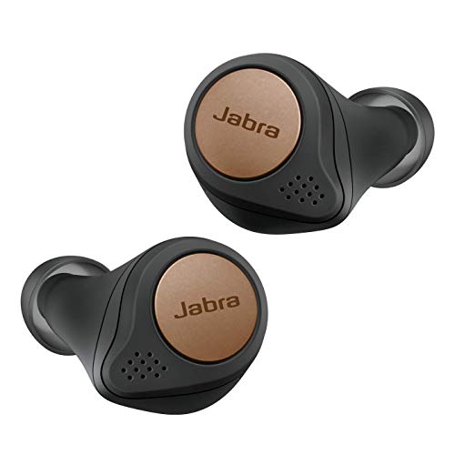 Jabra Elite Active 75t True Wireless Bluetooth Earbuds, Copper Black...