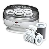Conair Instant Heat Travel 1.5-Inch Hot Rollers, White, 5 Count