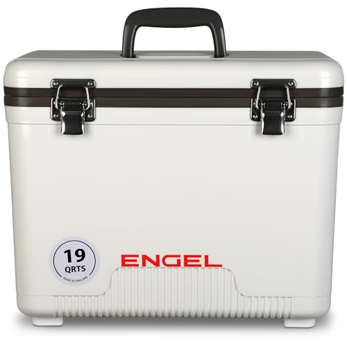 Engel UC19 19qt Leak-Proof, Air Tight, Drybox Cooler and Small Hard...