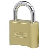 Master Lock 175D Locker Lock Set Your Own Combination Padlock, 1 Pack,...