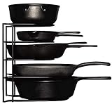 Extreme Matters Heavy Duty Pot and Pan Organizer Holder - Holds Cast...