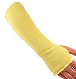 G & F 58123-6 100% Kevlar 18-Inch Cut Resistant Knit Sleeve with Thumb...