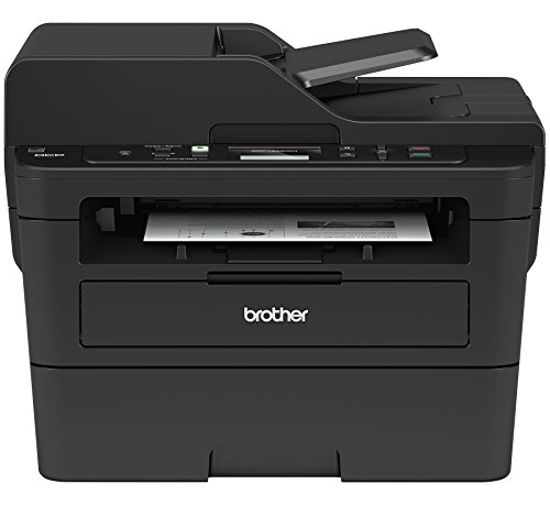 Brother Monochrome Laser Printer, Compact Multifunction Printer and...