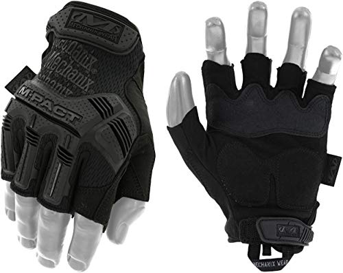 Mechanix Wear: M-Pact Fingerless Tactical Work Gloves, Impact...