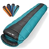 Forceatt Sleeping Bag, 50-77℉ Lightweight Camping Sleeping Bags for...