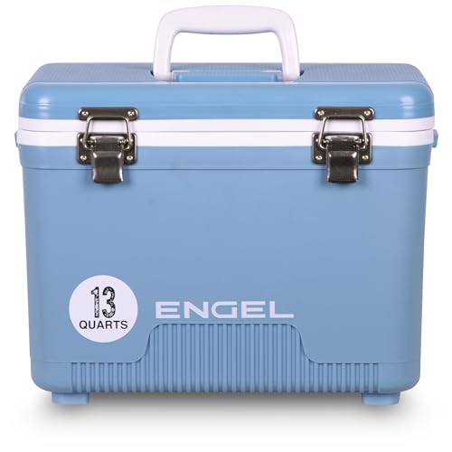 Engel UC13 13qt Leak-Proof, Air Tight, Drybox Cooler and Small Hard...