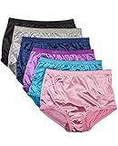 Barbra Lingerie Satin Panties S to Plus Size Womens Underwear Full...