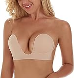 Deceny CB Invisible Bras for Women Push Up Strapless Self Adhesive...