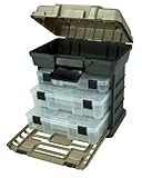 Plano Molding 1363 Stow N Go Toolbox, Graphite Gray and Sandstone