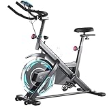 ANCHEER Exercise Bike, Indoor Cycling Bike Stationary with Heart Rate...