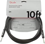 Fender Professional 10' Instrument Cable - Black