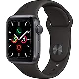 Apple Watch Series 4 (GPS, 44MM) - Space Gray Aluminum Case with Black...