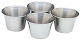 Norpro Stainless Steel Sauce Cups, Set of 4